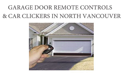 Garage door remote control & car clickers